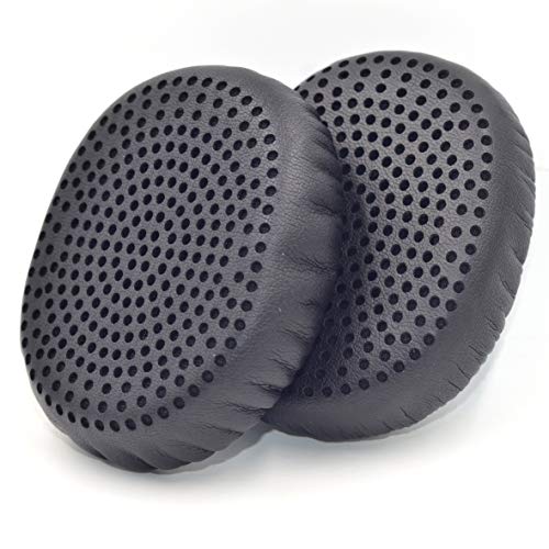 Defean Riff Wireless Earpads Protein Leather and Memory Foam Replacement Cushion Ear Pads for Skullcandy Riff Wireless On-Ear Headphones (Black)