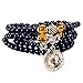 ARZASGO Men Women 108 Obsidian Crystal Prayer Bead Multilayer Stretch Bracelets Tibetan Buddhist Meditation Mala Beads Bracelet Necklace