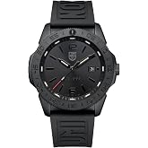 Luminox Pacific Diver 3121 Blackout Men's Dive Watch 44mm, Swiss Quartz | Dive Watch for Men, 44mm CARBONOX Case, 200m Water Resistant, Sapphire Crystal, Swiss Quartz, Always Visible, BLACK