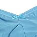 YiZYiF Men's Pouch Sissy Lace Floral Underwear Criss-Crossing Bikini Panties Lingerie Sky Blue Large(Waist31.0-44.0