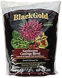 Sun Gro 1490302.Q08P Black Gold Earthworm Castings, Multicolor ,8 quart