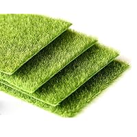 OKOK Artificial Garden Grass, Fake Lawn Grass, Miniature Dollhouse Home Garden Ornament, 12