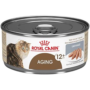 Royal Canin Feline Health Nutrition Aging 12+ Loaf in Sauce Canned Senior Cat Food, 5.8 Ounce Can (Pack of 24)