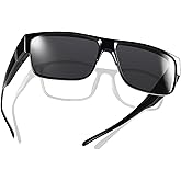 TINHAO Polarized Sunglasses Fit Over Glasses for Men Women Driving, Wear Over Sunglasses UV400 Protection Shades
