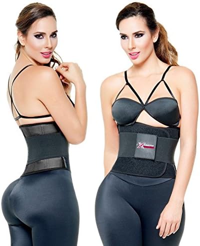 Xtreme Power Belt Belt Fitness Body Shaper Back Brace Waist Trimmer Abs &amp;​ Back Lumbar Support (L (Fits 26.5-30.5 Waist Line), Black)
