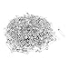 uxcell® Metal Clothing Trimming Fastener Clip Button Safety Pins 500pcs Silver Tone