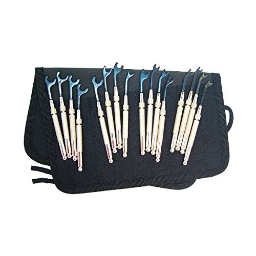 Open End Wrench Set, SAE/Metric, 16 Pc