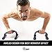 JBM Perfect Muscle Push up Pushup Bars Stands Handles Aid Equipment for Men and Women Pushups Pushup Push-up Workout Pairs of Slip-resistant Polypropylene Push up Exercise Benefits for Muscles Chest