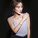 MultiBey 18K Rose Gold Plated Bangle Bracelet, Stainless Steel with Crystal, Screwdriver Opening Love Bracelets for Women and Men