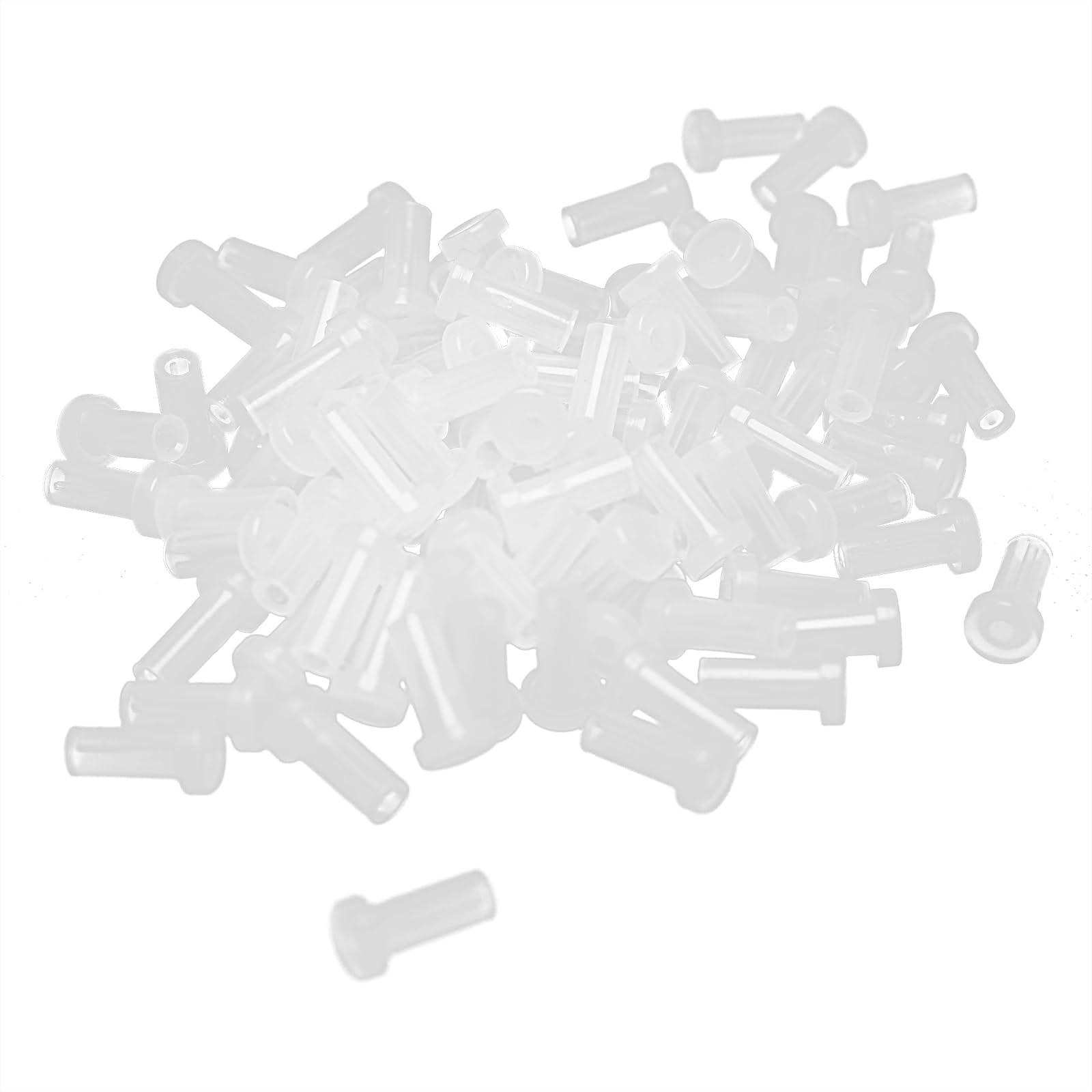 Photo 1 of Lind Kitchen 100PCS Optical Fiber LC1.25 Dust Caps Protective Cap for Devices, Cables and End Faces, Milky White