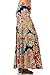 Women's Foldover High Waisted Floor Length Maxi Skirt