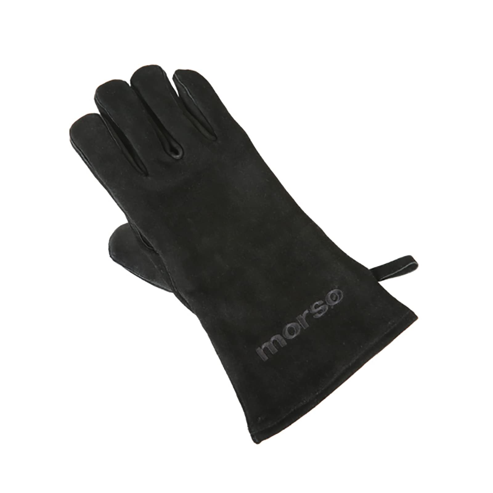 Morsø Fire and Grill Glove, Right Hand, Heat Resistant Leather, Scandinavian Lifestyle for Indoor and Outdoor Use, Black — image 1