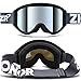 ZIONOR XA Ski Snowboard Snow Goggles for Men Women Anti-fog UV Protection Spherical Dual Lens Design