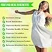 Premium Foot Pads | 100% Natural & Organic Ingredients | Best Fatigue & Stress Relief | Improve Sleep & Remove Impurities | 20 Body Cleansing Bamboo Vinegar Foot Patches