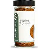 Savory Spice Shichimi Togarashi - Japanese 7 Spice for Ramen, Udon (2.4 oz) | Salt-Free Seasoning with Szechuan Peppercorns, Nutty &amp; Citrusy, Great on Rice, Edamame, Stir Fries, Yakitori, Nabemono &amp; Fish