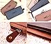 Yueton Set of 4 Vintage Paris Memories Pastorable Canvas Pen Pencil Stationery Pouch Bag Case, Zipper Coin Hand Purse