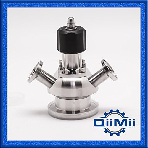 1.5 Inch Sanitary Aseptic Sampling Valve 316L Wheel Handle Type (1.5", two sampling port)