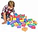 EWONDERWORLD Non-Toxic 100 Piece Non-Recycled Quality Foam Wonder Blocks for Children: Soft, Quality, Waterproof, Bright Safe & Quiet