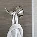 Amazon Basics Modern Bathroom Towel and Robe Hook, Satin Nickel
