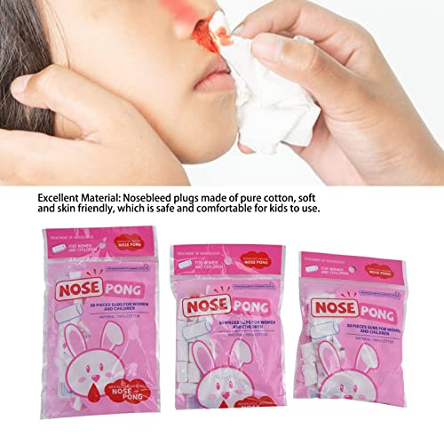 3 Bags Kids Nosebleed Plugs, Nose Bleed Stopper Quick Seal Stop The