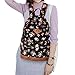 Douguyan Casual Lightweight Print Backpack for Girls and Women School Rucksack Black 133B