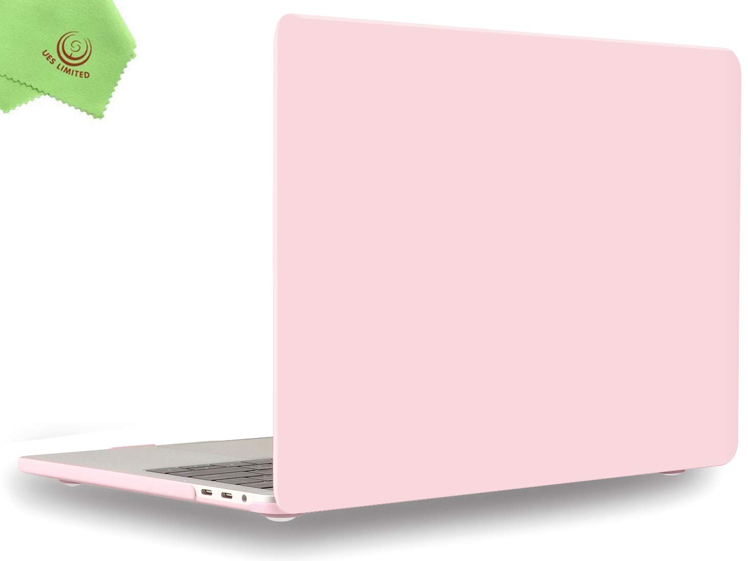 UESWILL MacBook Pro 13 inch M1 M2 Case 2024 2023 2022-2016 Release Model A2338 A2289 A2251 A2159 A1989 A1706 A1708, with USB-C Touch Bar, Matte Hard Shell Case Cover, Rose Quartz — image 1