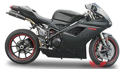 VITCIK (Fairing Kits Fit for 1098 848 1198 2007 2008 2009 2010 2011 2012) Plastic ABS Injection Mold