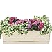 CobraCo White Adjustable Open-End Flower Box Holder for Boxes of Size 18-Inch to 36-Inch (NO Box Included) FOE26-W