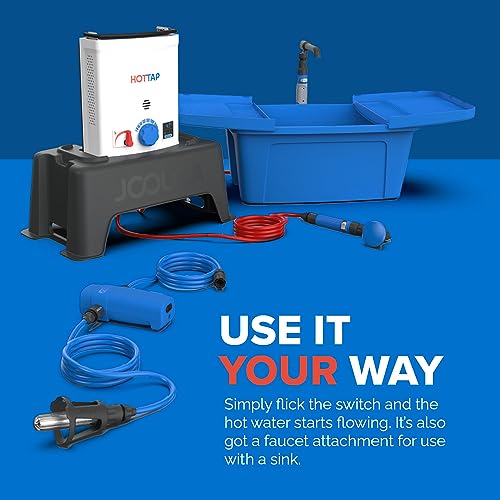 Joolca HOTTAP V2 Nomad Kit Portable Hot Water Heater Outdoor