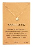 Boosic Make A Wish Good Luck Elephant Pendent Necklace With Message Card