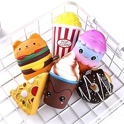 6pcs Slow Rising squishies Squishy Toys Jumbo