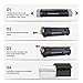 INK E-SALE 4 Packs Compatible CE285A Toner Cartridge Replacement for HP 85A CE285A 36A CB436A 35A CB435A for HP Pro P1102w P1109w M1212nf M1217nfw M1522n M1522nf M1130 M1132 P1006 P1009 Printer