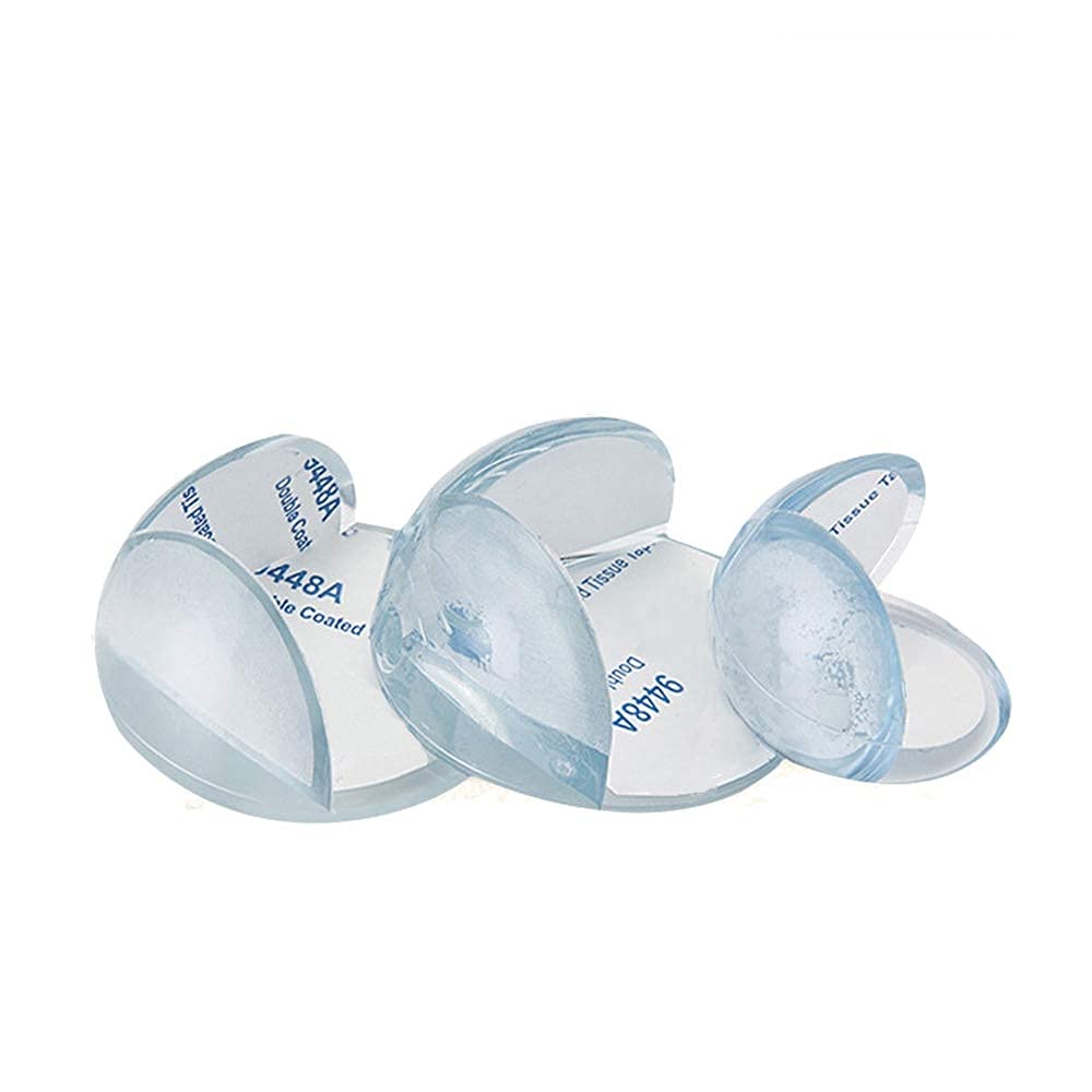 YOFASEN Clear Corner Guards - Table Furniture Shelf Sharp Corner Protectors Guards for Baby Child Safety Edge Bumper Guards, Transparent, Style 07