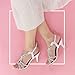 SheSole Women's Strappy Heels Dress Sandals Rhinestone Prom Party Evening Wedding Shoes