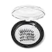ICYCHEER Magnetic False Eyelashes, 3D Black Triple Magnetic, Ultra Thick Ultra Solf And Long For Entire Eyes, Glamorous, Natural Look, Handmade Reusable Three Magnet Eyelashes (Black) 1 Pair/4Pcs
