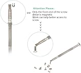 TIJAR 11Pcs Mini Precision Screwdriver Set with Pocket Case for Glasses Watches view 4