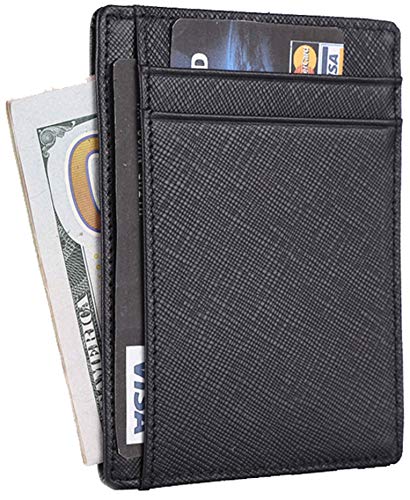 1 Travelambo+Minimalist+Genuine+Leather+Crosshatch