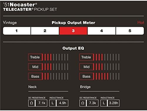 Fender Custom Shop '51 Nocaster Tele® Pickup Set - Image 4