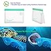 Reusable Storage Bags: Upgrade Stand Up Food Storage Bags, Lunch Bag, Snack Bag, Bpa Free Freezer Bag for Food Organization, 4 Large Reusable Storage Bags, 4 Medium Sandwich Bags