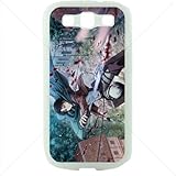 Shingeki no Kyojin Attack on Titan Manga Anime Comic Levi Samsung Galaxy S3 SIII I9300 Soft Black or White case (White)