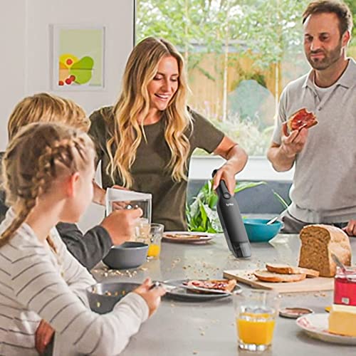 lynker Aspirateur à Main sans Fil, 12000Pa Aspirateur à Main Portable, Aspirateur Voiture Puissant 2600mAh Charge Rapide avec Hepa Filtre Lavable, pour Les Chambre, Voiture, Maison, Poils d\'animaux