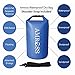 Amross 20L Waterproof Dry Bag, Shoulder Strap Included. The Perfect All-Season Waterproof Bag! Kayaking, Boating, Fishing, Camping, Hiking, Severe Weather and More