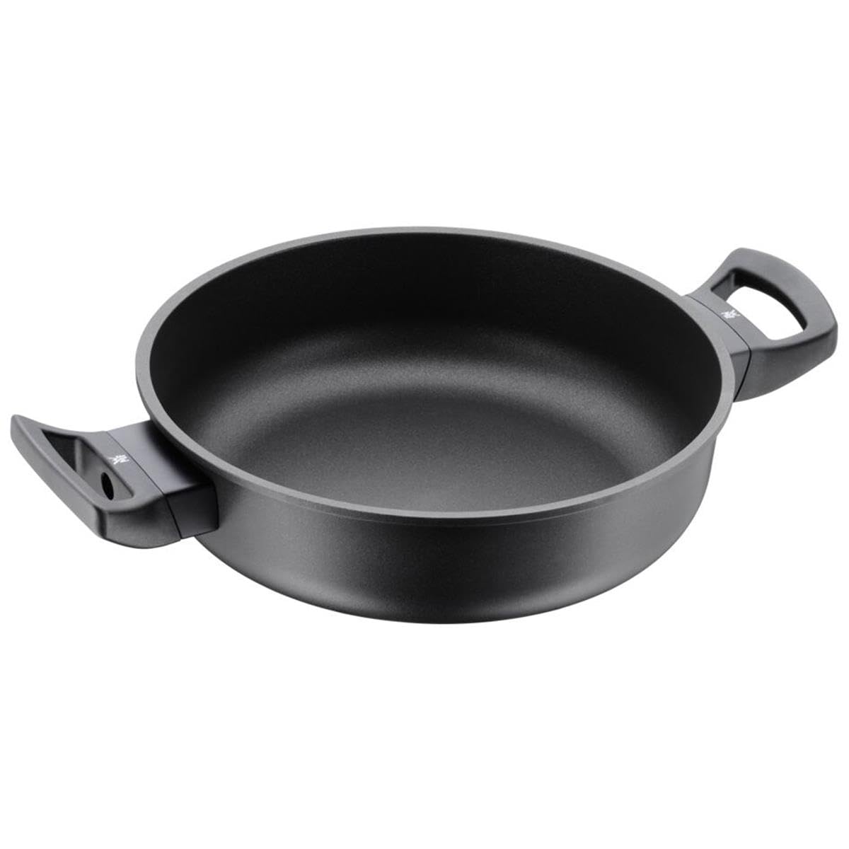 WMF Coated Permadur Excellent with Flame Protection Serving Pan, Black, 24 cm