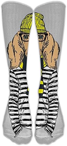 Sweather Gentleman Dog Comfortable Novelty 78% Cotton / 20% Nylon / 2% Spandex Sport For Women Or Man Knee Length Socks Knee High Sport Sock