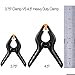 Danslesbls Heavy Duty Muslin Clamps 4 1/2 inch 6 Pack