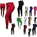 1826/926 Ponte Women's Butt Lift Plus Size Super Comfy Moleton Skinny Stretch Jeggings Legging Cotton Yoga Pants