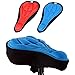 Coolcycling Bike Seat Cover Memory Foam Padded Wide Gel Bicycle Saddle Cushion Spring Designed Comfortable Bicycle Seat Men Womenthumb 1