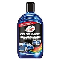 Turtle Wax Color Magic Ultra Shades of Blue New Formula Colored Car Polish Cleans