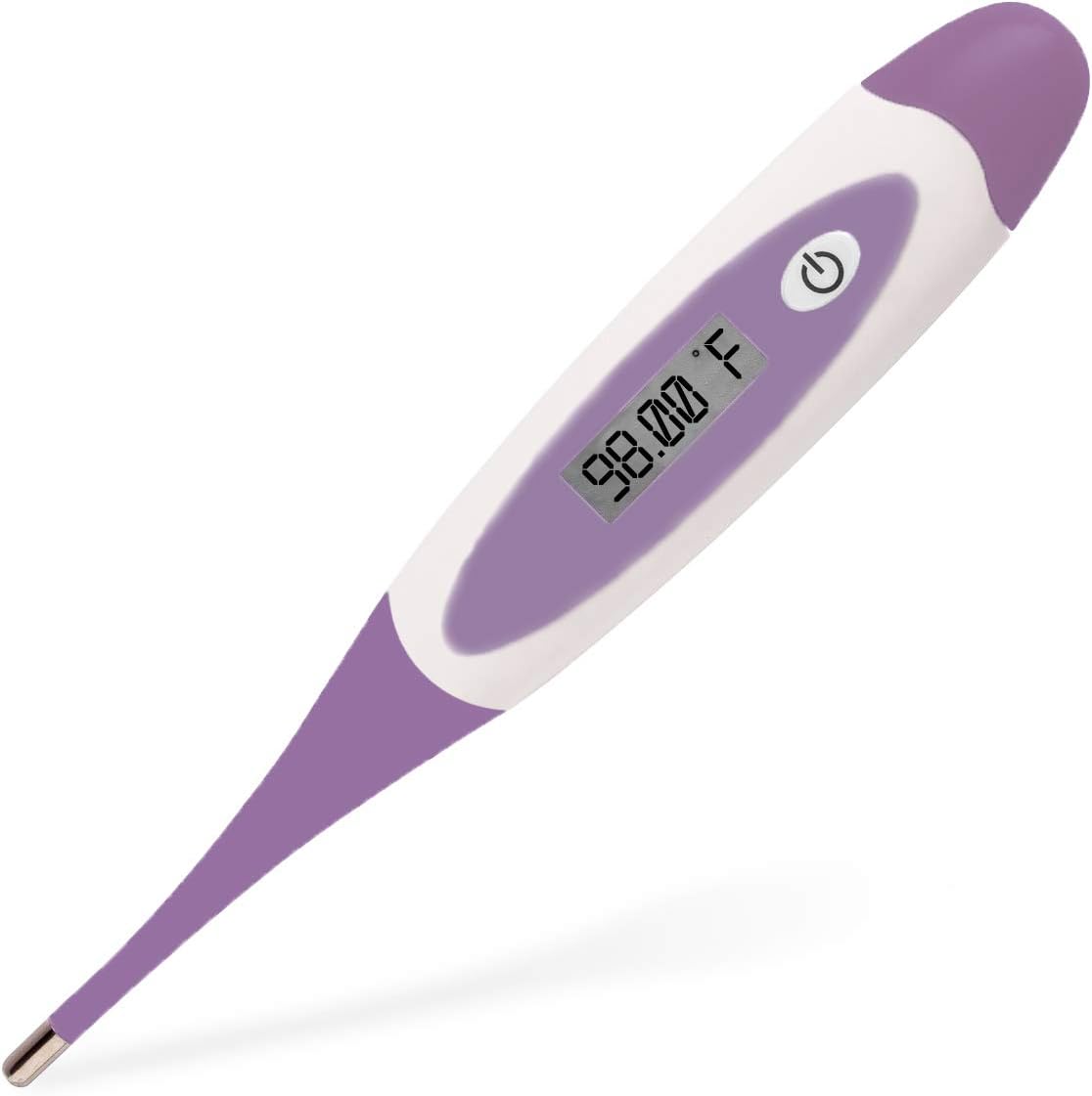Digital Thermometer for Baby and Adult Temperature Monitoring – 30 sec Reading, Flexible, Accurate, Ovulation Tracking for Natural Family Planning