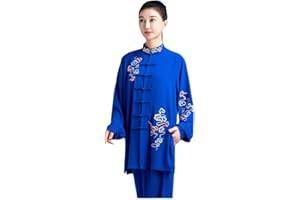 HEARTTOUCH Adult Tai Chi Uniform Chinese Kung Fu Clothing Martial Arts Zen Meditation Suit Chinese Style Positive Costume